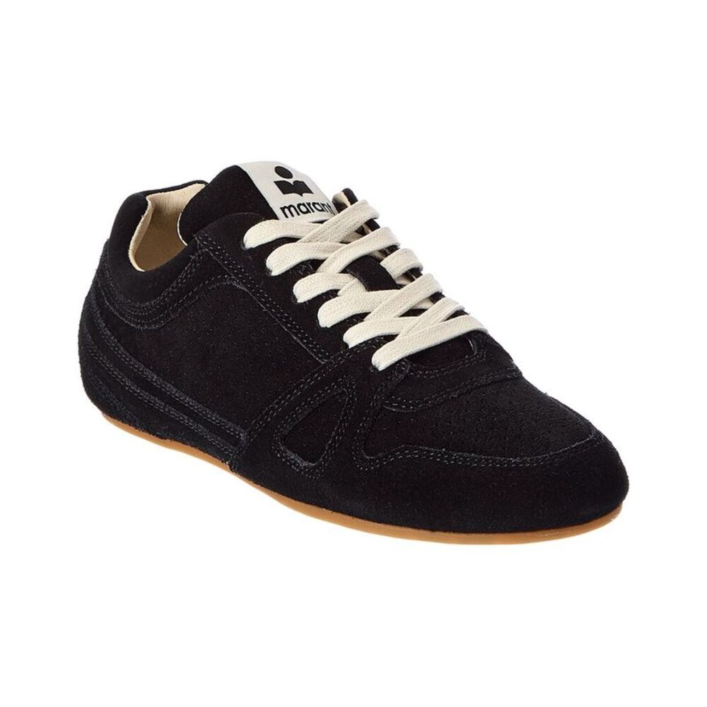 Isabel Marant Senny Suede Sneaker, Black